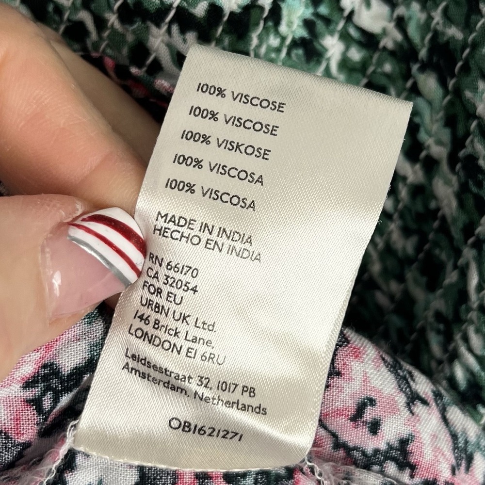 Free People XS One I Love Midi Dress Classic Combo Boho Summer Princess NWT - Picture 13 of 13